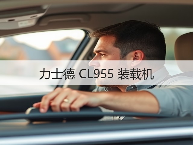 力士德 CL955 装载机(图1) 力士德 CL955 装载机(图1)