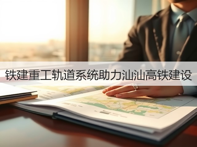 铁建重工轨道系统助力汕汕高铁建设(图2) 铁建重工轨道系统助力汕汕高铁建设(图2)