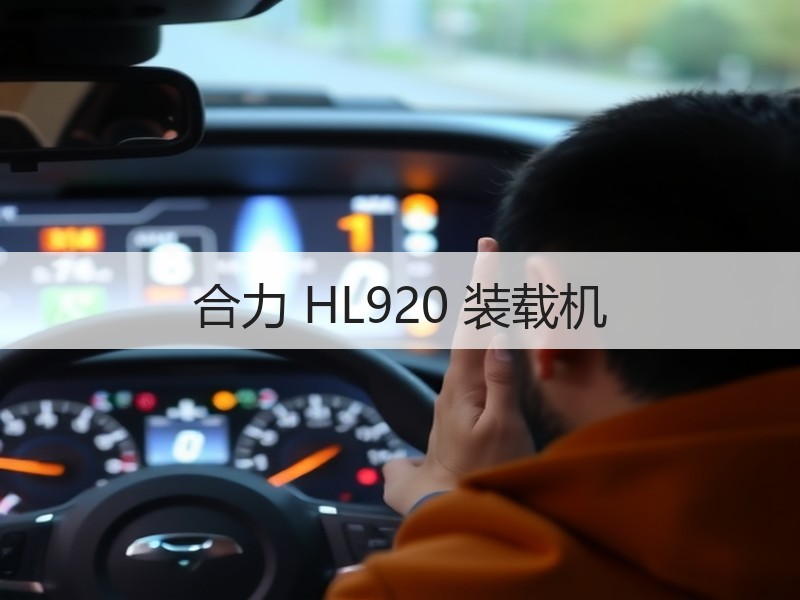 合力 HL920 装载机
