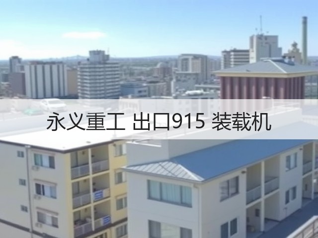 永义重工 出口915 装载机(图1)