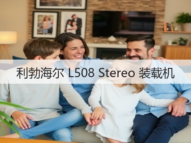 利勃海尔 L508 Stereo 装载机(图1)