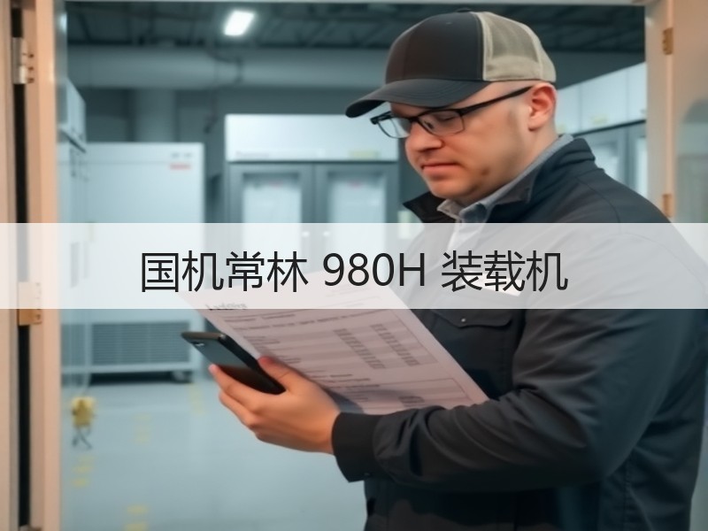 国机常林 980H 装载机