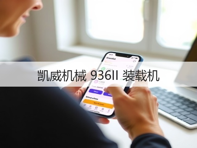 凯威机械 936II 装载机(图2) 凯威机械 936II 装载机(图2)