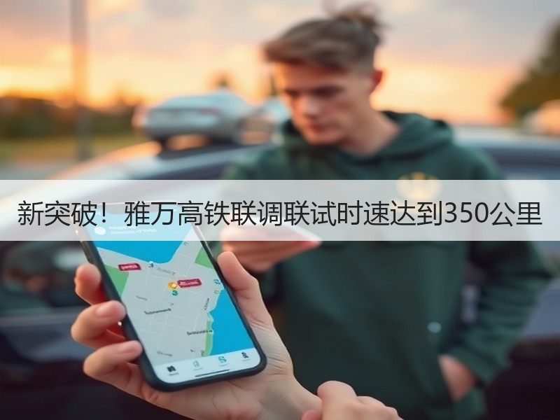 新突破!雅万高铁联调联试时速达到350公里 新突破!雅万高铁联调联试时速达到350公里