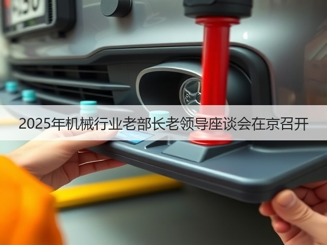 2025年机械行业老部长老领导座谈会在京召开(图1)