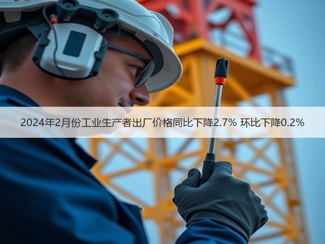 2024年2月份工业生产者出厂价格同比下降2.7% 环比下降0.2%(图2) 2024年2月份工业生产者出厂价格同比下降2.7% 环比下降0.2%(图2)