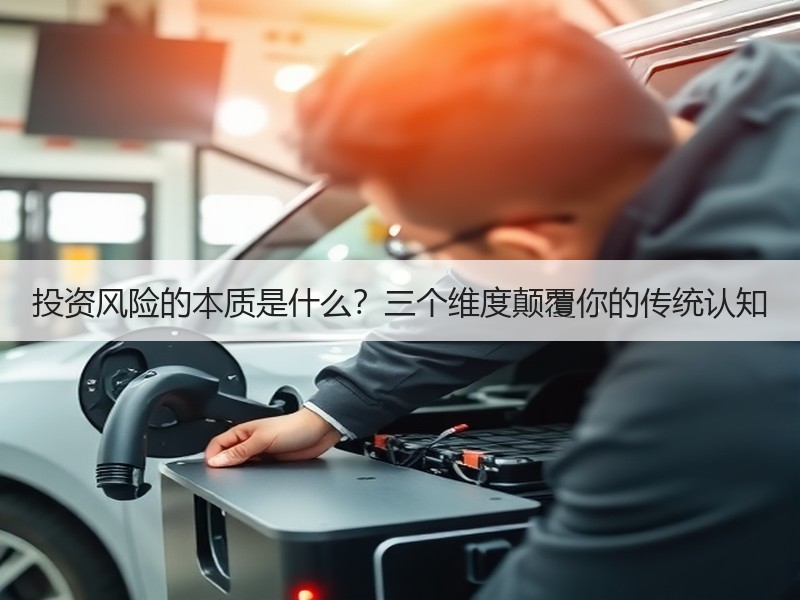 投资风险的本质是什么？三个维度颠覆你的传统认知