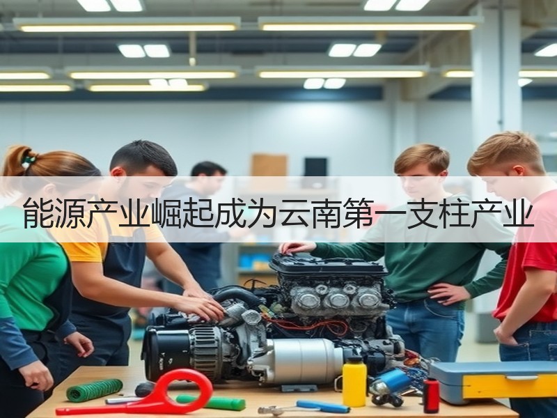 能源产业崛起成为云南第一支柱产业