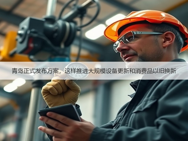 青岛正式发布方案，这样推进大规模设备更新和消费品以旧换新(图1)
