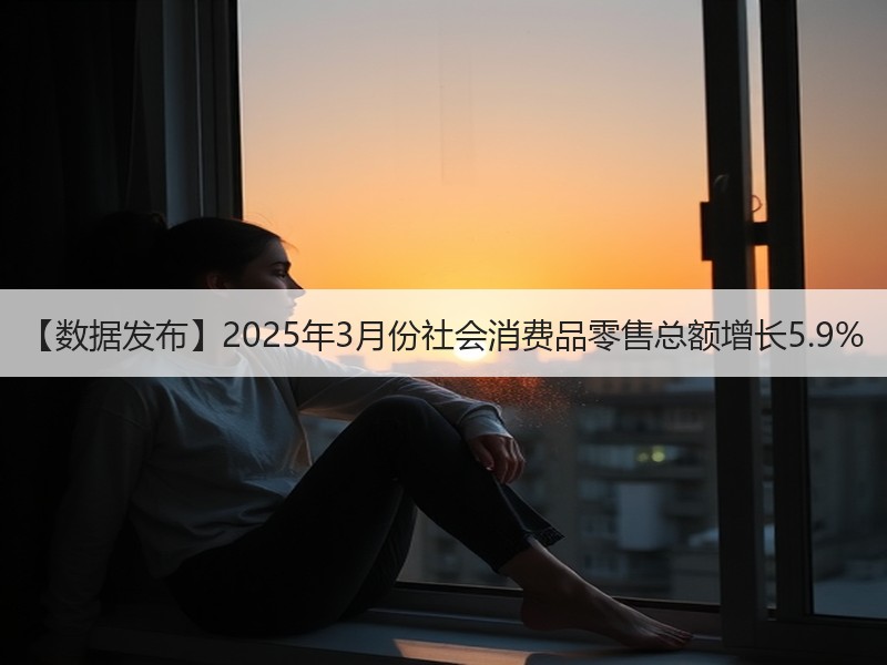 【数据发布】2025年3月份社会消费品零售总额增长5.9% 【数据发布】2025年3月份社会消费品零售总额增长5.9%