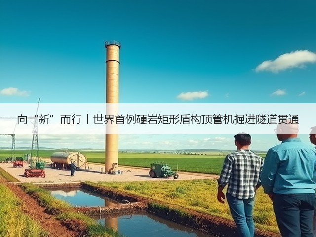 向“新”而行丨世界首例硬岩矩形盾构顶管机掘进隧道贯通(图1) 向“新”而行丨世界首例硬岩矩形盾构顶管机掘进隧道贯通(图1)