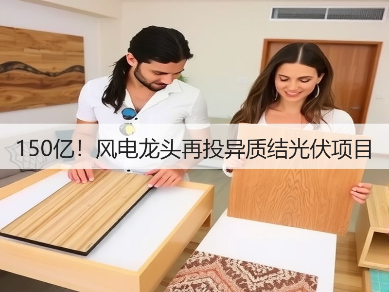 150亿！风电龙头再投异质结光伏项目