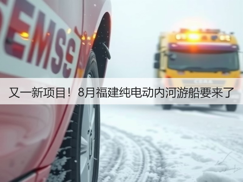 又一新项目！8月福建纯电动内河游船要来了