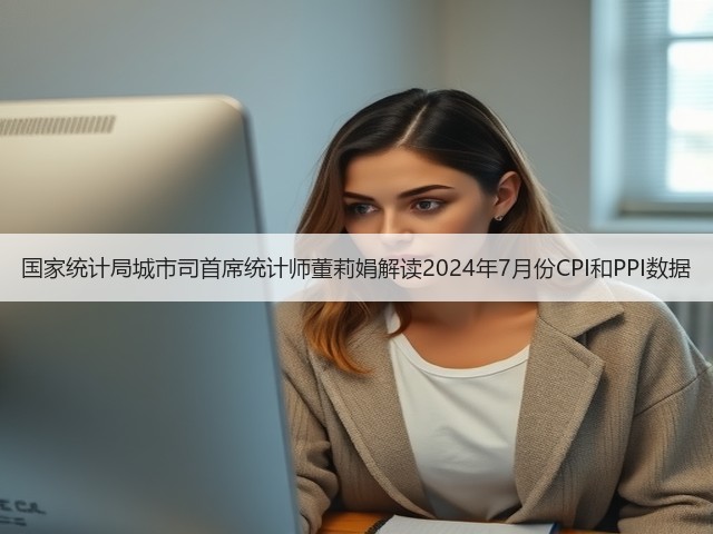 国家统计局城市司首席统计师董莉娟解读2024年7月份CPI和PPI数据(图1) 国家统计局城市司首席统计师董莉娟解读2024年7月份CPI和PPI数据(图1)