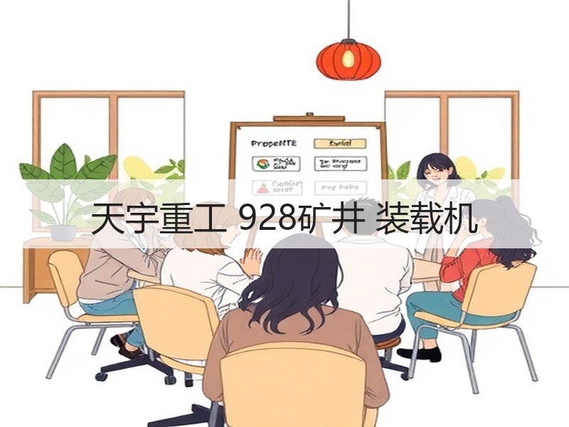 天宇重工 928矿井 装载机