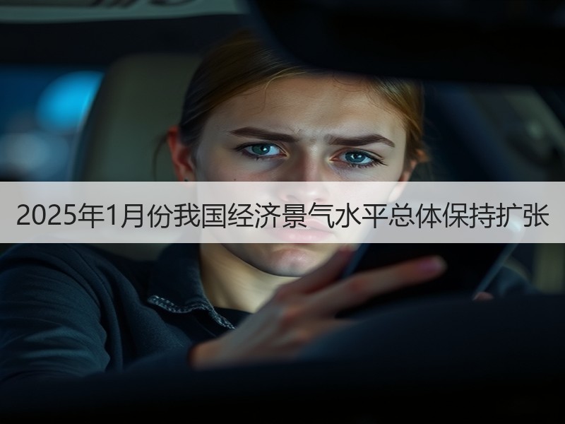 2025年1月份我国经济景气水平总体保持扩张