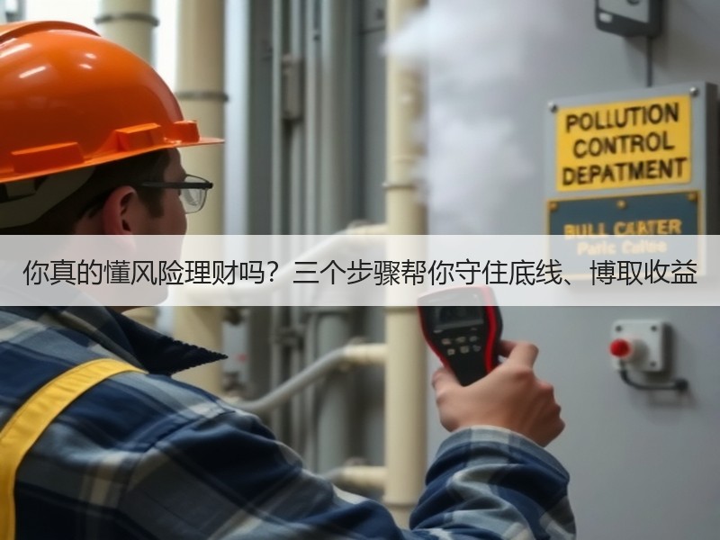 你真的懂风险理财吗？三个步骤帮你守住底线、博取收益