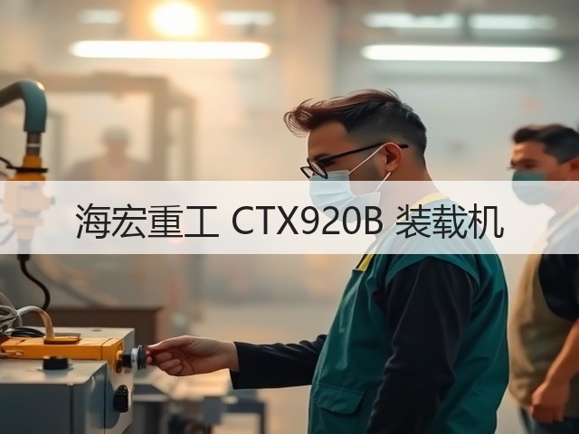 海宏重工 CTX920B 装载机(图3) 海宏重工 CTX920B 装载机(图3)
