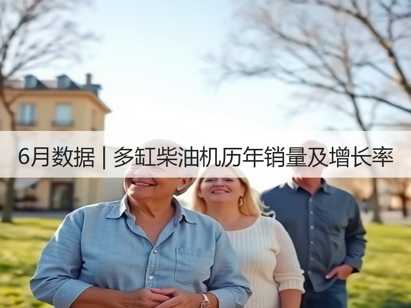 6月数据 | 多缸柴油机历年销量及增长率 6月数据 | 多缸柴油机历年销量及增长率