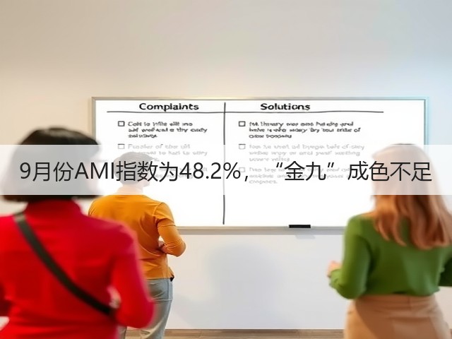 9月份AMI指数为48.2%,“金九”成色不足(图2) 9月份AMI指数为48.2%,“金九”成色不足(图2)