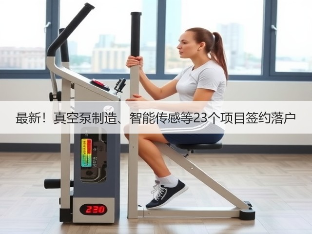 最新!真空泵制造、智能传感等23个项目签约落户(图1) 最新!真空泵制造、智能传感等23个项目签约落户(图1)