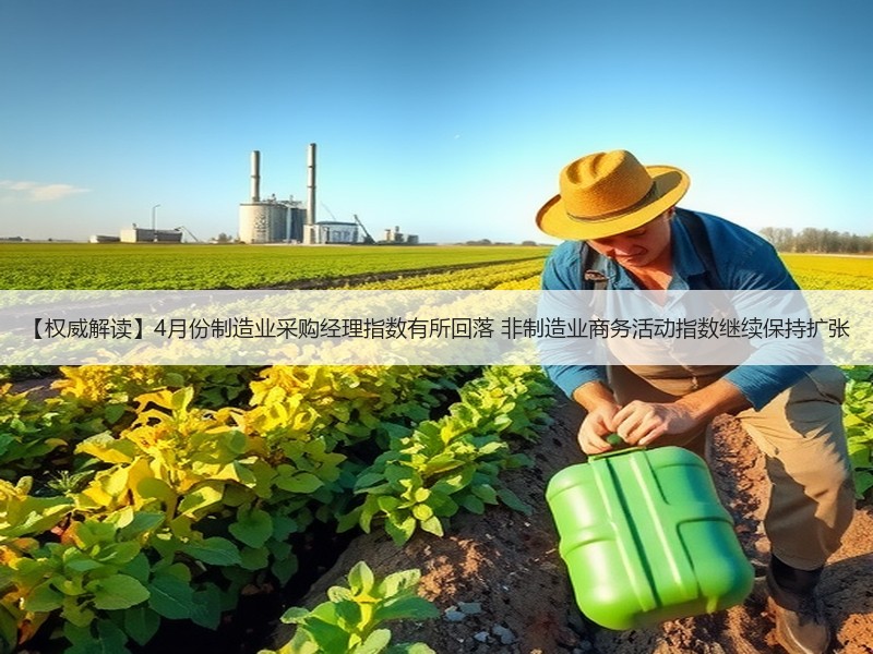 【权威解读】4月份制造业采购经理指数有所回落 非制造业商务活动指数继续保持扩张