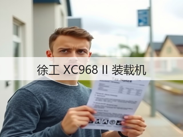 徐工 XC968 II 装载机(图3) 徐工 XC968 II 装载机(图3)