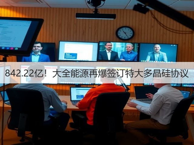 842.22亿！大全能源再爆签订特大多晶硅协议(图3)