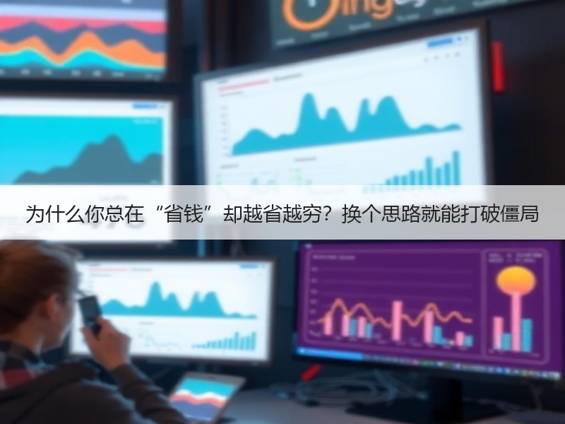 为什么你总在“省钱”却越省越穷？换个思路就能打破僵局