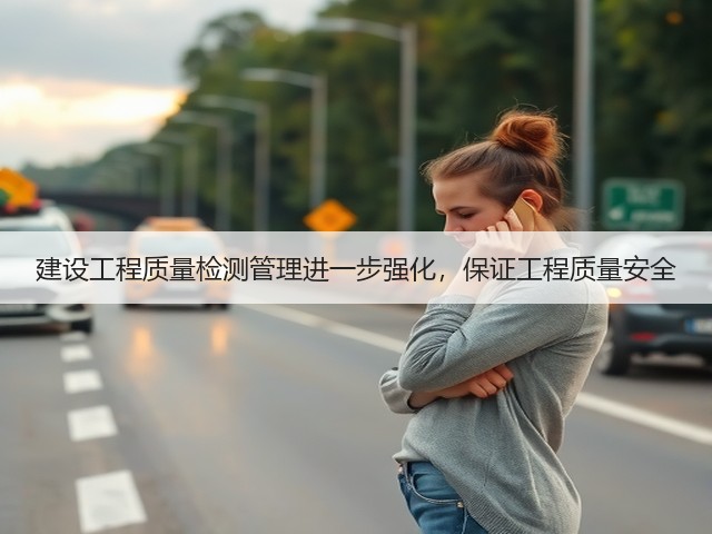 建设工程质量检测管理进一步强化，保证工程质量安全(图1)
