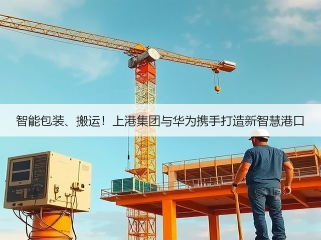 智能包装、搬运!上港集团与华为携手打造新智慧港口(图3) 智能包装、搬运!上港集团与华为携手打造新智慧港口(图3)