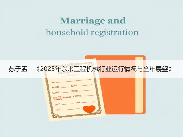 苏子孟：《2025年以来工程机械行业运行情况与全年展望》(图2)