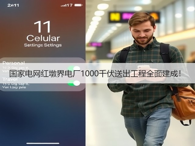 国家电网红墩界电厂1000千伏送出工程全面建成！(图2)