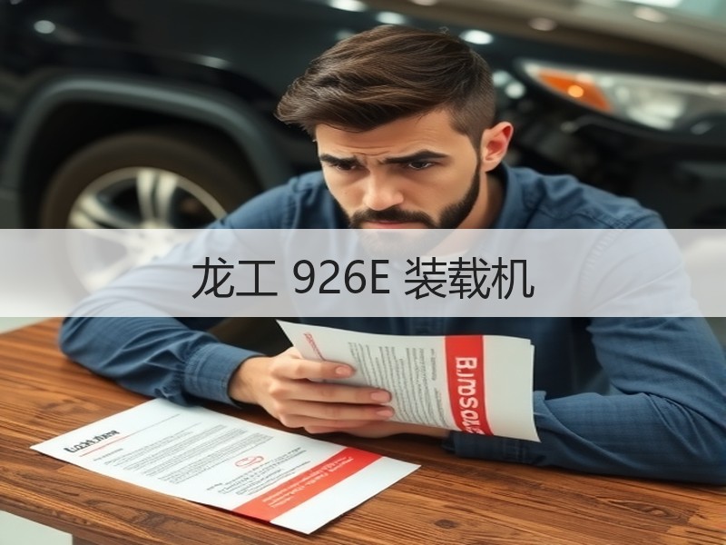 龙工 926E 装载机
