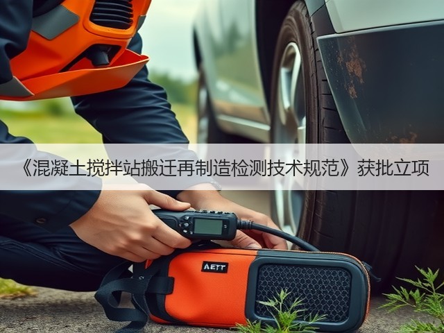 《混凝土搅拌站搬迁再制造检测技术规范》获批立项(图2) 《混凝土搅拌站搬迁再制造检测技术规范》获批立项(图2)