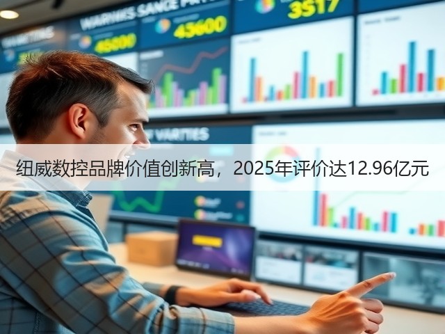纽威数控品牌价值创新高，2025年评价达12.96亿元(图1)