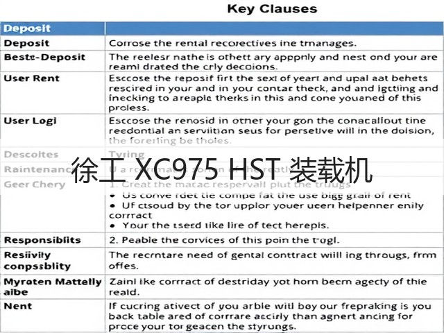 徐工 XC975 HST 装载机(图2)