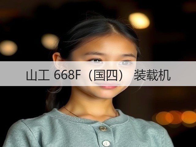 山工 668F(国四) 装载机(图2) 山工 668F(国四) 装载机(图2)