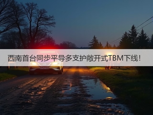 西南首台同步平导多支护敞开式TBM下线!(图1) 西南首台同步平导多支护敞开式TBM下线!(图1)