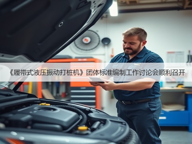 《履带式液压振动打桩机》团体标准编制工作讨论会顺利召开(图3)