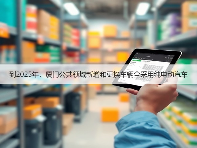 到2025年，厦门公共领域新增和更换车辆全采用纯电动汽车(图1)