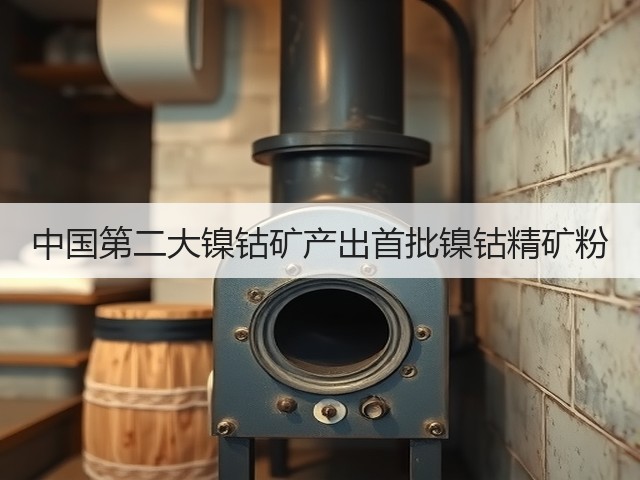 中国第二大镍钴矿产出首批镍钴精矿粉(图3) 中国第二大镍钴矿产出首批镍钴精矿粉(图3)