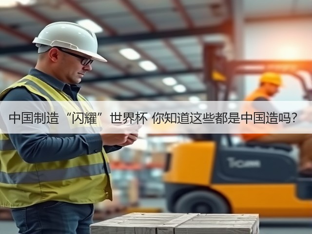 中国制造“闪耀”世界杯 你知道这些都是中国造吗?(图2) 中国制造“闪耀”世界杯 你知道这些都是中国造吗?(图2)