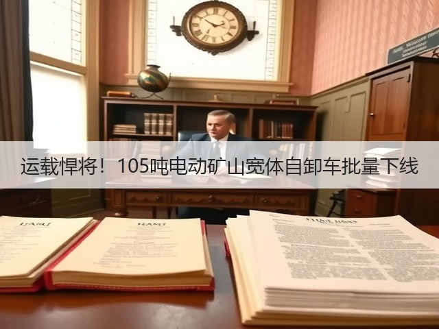 运载悍将!105吨电动矿山宽体自卸车批量下线(图3) 运载悍将!105吨电动矿山宽体自卸车批量下线(图3)