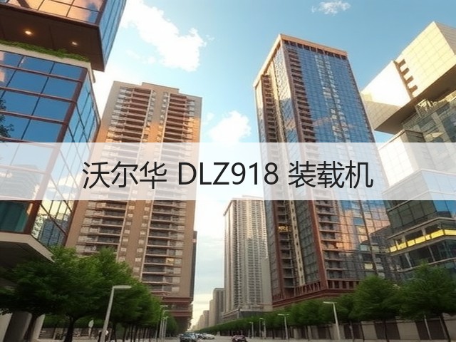沃尔华 DLZ918 装载机(图1) 沃尔华 DLZ918 装载机(图1)