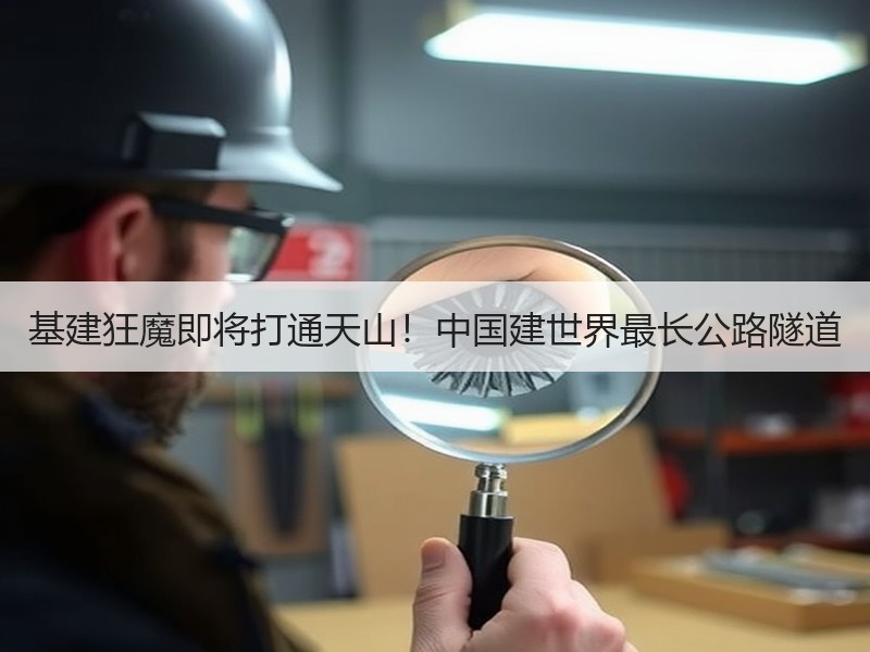基建狂魔即将打通天山!中国建世界最长公路隧道 基建狂魔即将打通天山!中国建世界最长公路隧道
