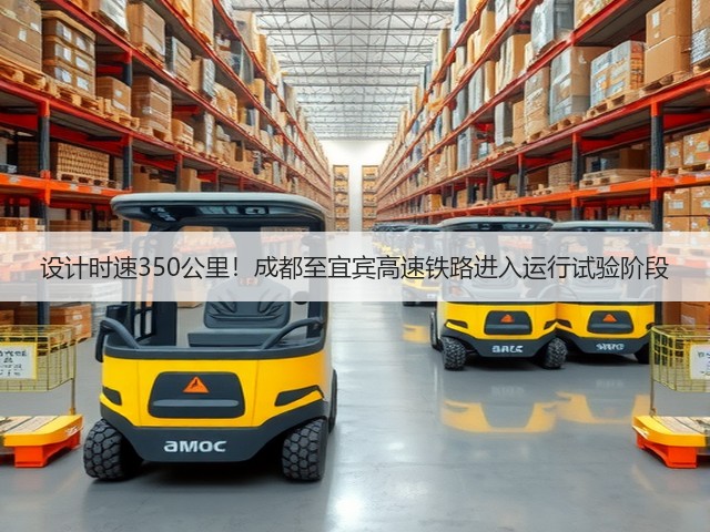 设计时速350公里！成都至宜宾高速铁路进入运行试验阶段(图1)