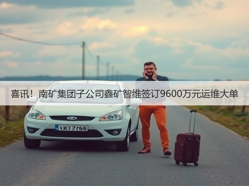 喜讯！南矿集团子公司鑫矿智维签订9600万元运维大单