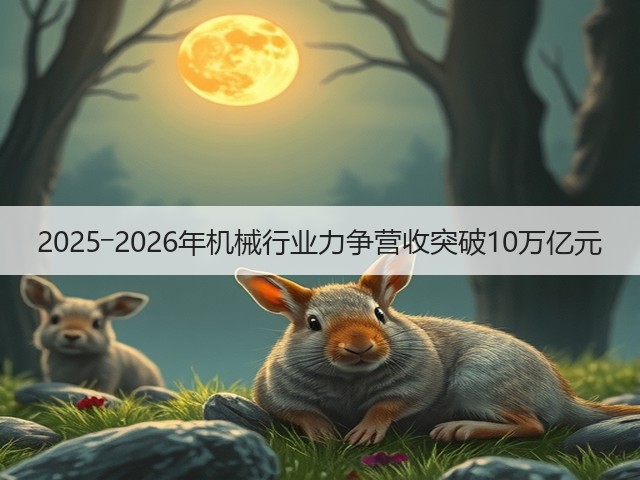 2025―2026年机械行业力争营收突破10万亿元(图2)