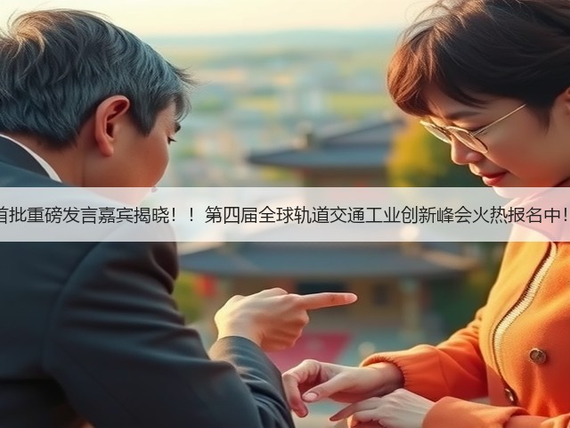 首批重磅发言嘉宾揭晓！！第四届全球轨道交通工业创新峰会火热报名中！(图3)